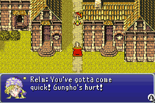 Strago and Relm return to Thamasa after a long absence in Final Fantasy VI.