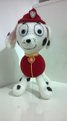 Amigurumi Marshal "Patrulla Canina" (patrón en español)