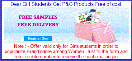 P&G Product Free of Cost