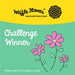 Gané el reto de mayo 2016 de Waffleflower: