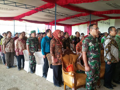 GROUND BREAKING P3T PT. SBE DAN PELETAKAN BATU PERTAMA OLEH BUPATI SRAGEN