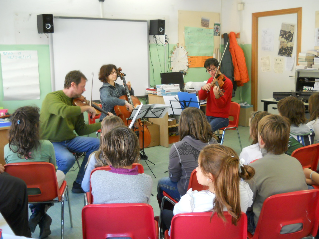 THE SCHOOL WORLD Lezione di musica gli strumenti ad arco