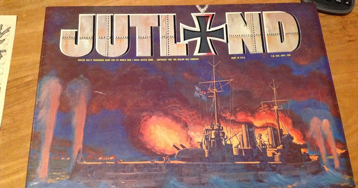Avalon Hill Jutland Board Game Avalon Hill Jutland Board Game