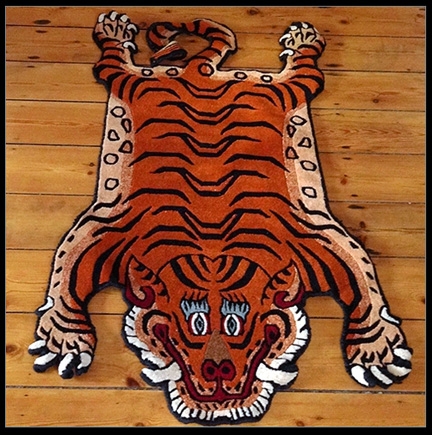 Fiorito Interior Design: Tibetan Tiger Rugs