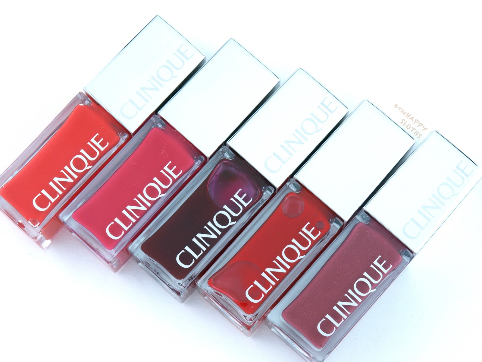 Clinique Pop Lacquer Lip Color Primer and Oil Lip & Cheek Glow: Review and Swatches | The Happy Sloths: Beauty, Makeup, and Skincare Blog with Reviews and Swatches