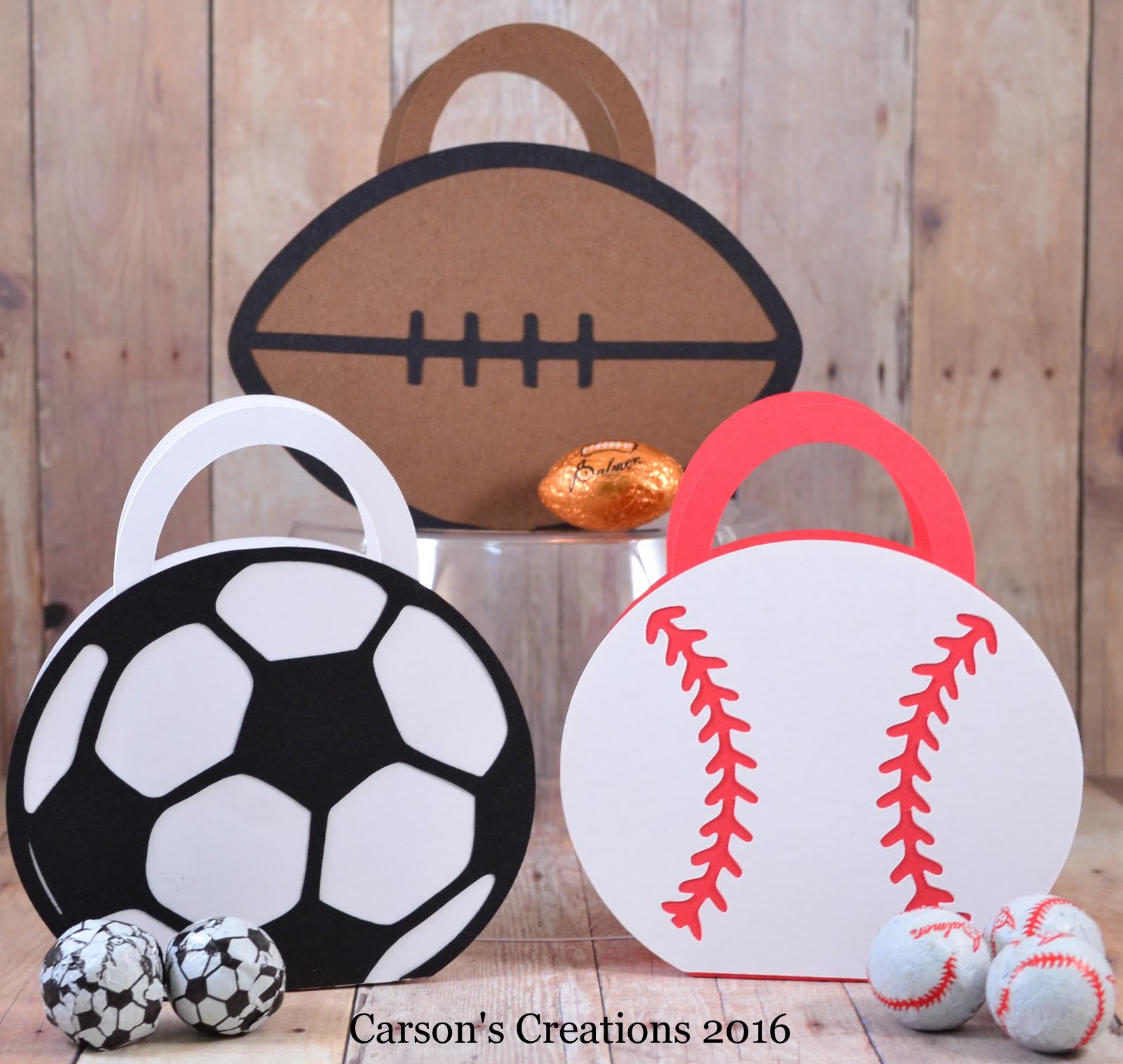 Carson's Creations Sports Treat Bags