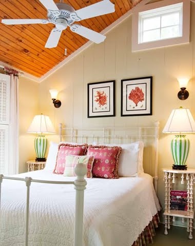 tiny beach cottage bedroom