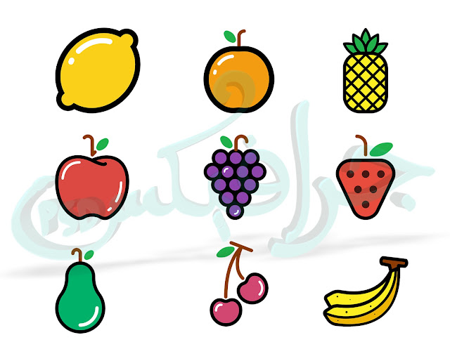 Fruits Icons Fruits Icons