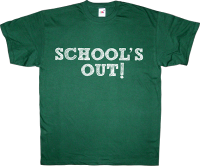 school's out alice cooper autobombing fun bau t-shirt ephemeral-t-shirts