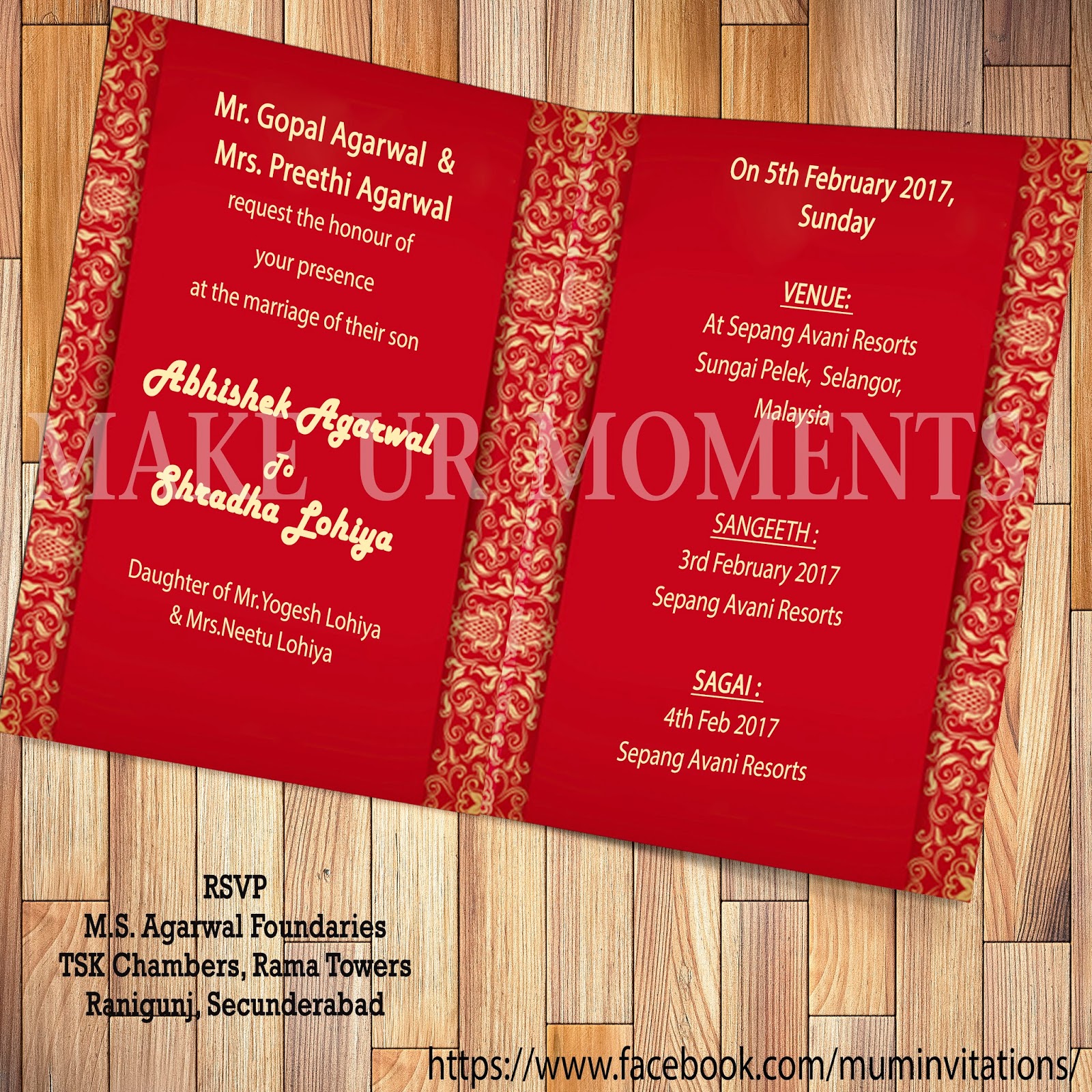 free wedding invitation for