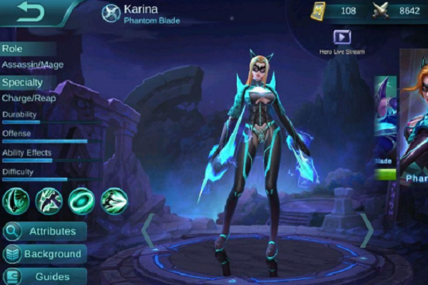 Karina Mobile Legends Wallpaper Hd