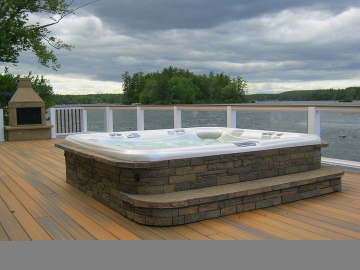 Decosee Stone Hot Tub