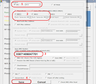 Pengaturan tool imei Cara write imei android chipset spreadtrum