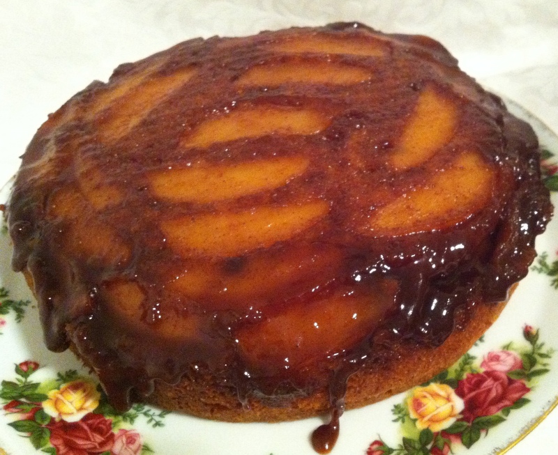 UpsideDown Toffee Apple Cake for Melbourne Cake Club "Autumn Apples