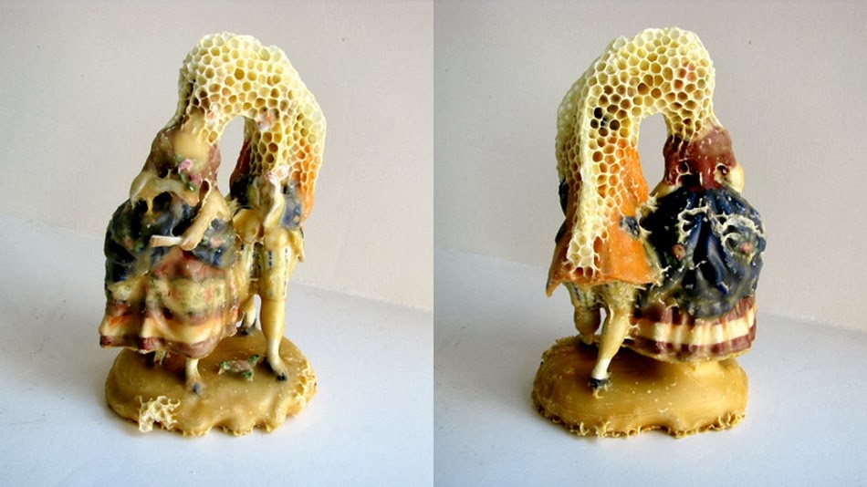 Honeycombs by Aganetha Dyck