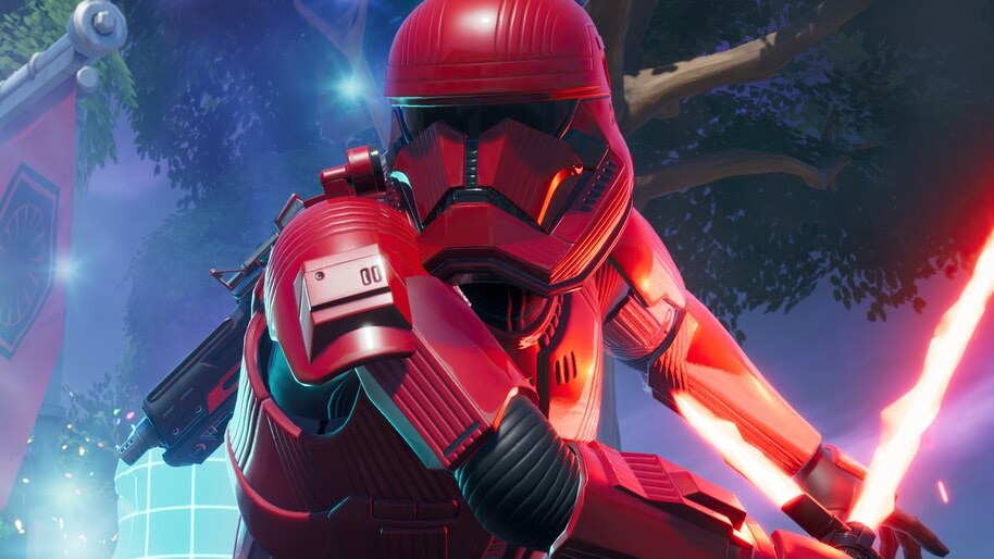 Sith Trooper, Lightsaber, Fortnite Battle Royale, 4K, 7.893 Wallpaper