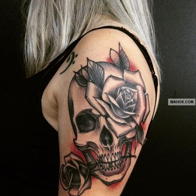 Gambar Tato 3D Keren Tengkorak Terbaru Koleksi Foto Google, Tumblr, Pinterest,instagram