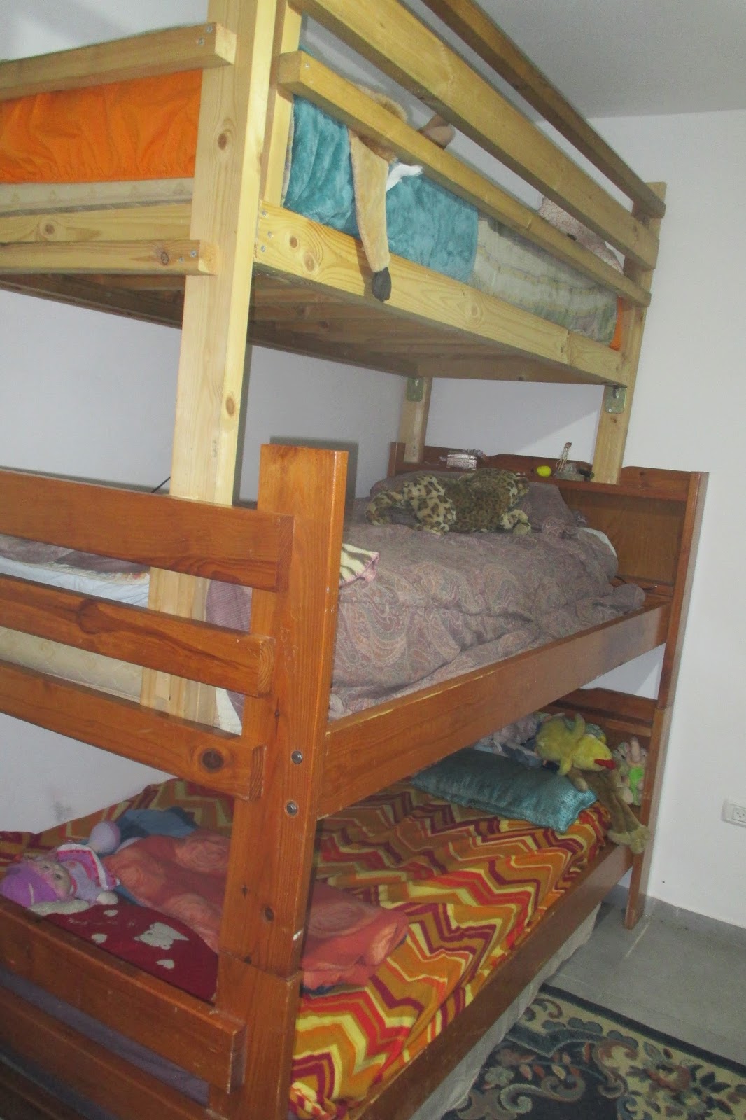 Upcycled Quadruple Bunk Bed, Building Bunk Beds For Charity