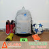 Mẫu Balo Bóng Đá Adidas 01 Màu Xám