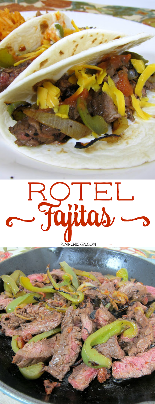 Rotel Fajitas Plain Chicken®
