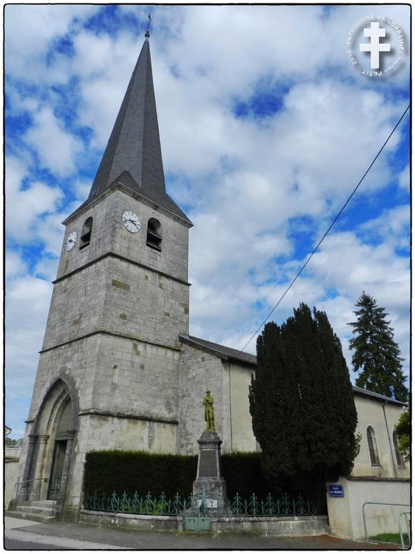 PATRIMOINE DE LORRAINE NEUVILLELESVAUCOULEURS (55) Eglise SaintAmand