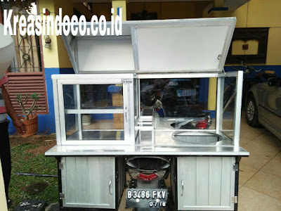 Harga Gerobak Aluminium Buat Di Motor