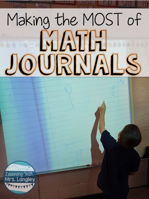 What should I expect in math journals?  How do students show what they know? 