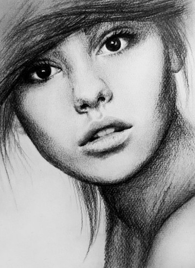 Pencil Sketch of Women | ZiZinG
