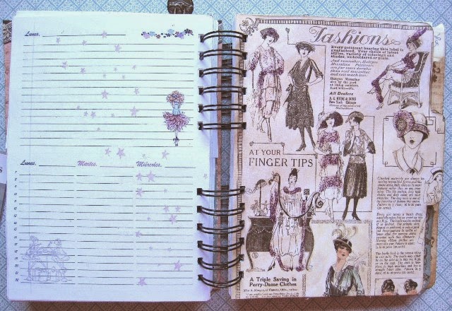 scrap-agenda A Ladies Diary - Graphic45