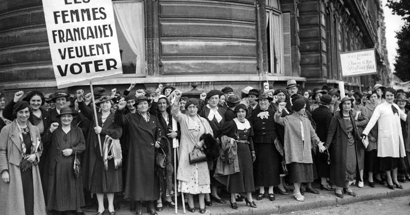 Le droit de vote pour les femmes cétait il y a ans