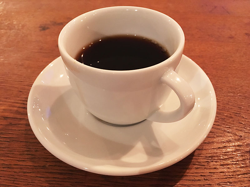 四谷MOON mica takahashi COFFEE SALONのコーヒー月の森の雪