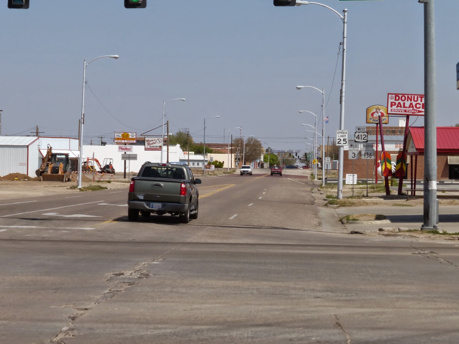 seniors walking across america POST 1297; APRIL 21, 2014; GUYMON, OKLAHOMA