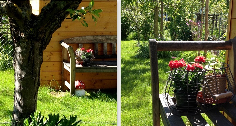 Bauerngarten ländliche Romantik Zier- und Nutzgarten ein Landhausgarten