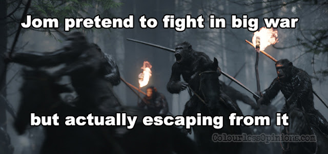 To win a war without fighting... so Bruce Lee... not. war planet apes 3 meme