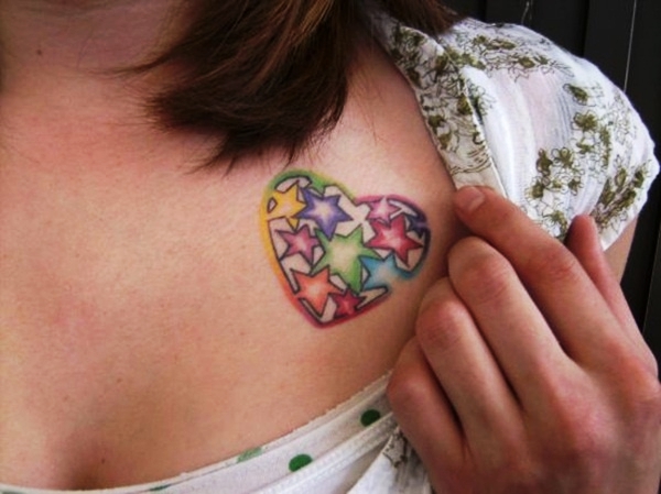 Tatuagens de coração para as mulheres Tatuagens de coração para as mulheres