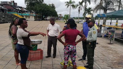EN QUIBDO SE REALIZÒ JORNADA DE SENSIBILIZACIÒN DEL ESPACIO PUBLICO