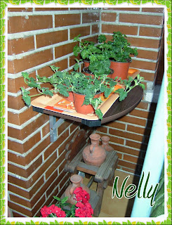 Misceláneas cristall: Paso a paso......Flores para mi balcón!!!