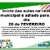 Início das aulas na rede municipal de Mundo Novo é adiado para o dia 20 de fevereiro
