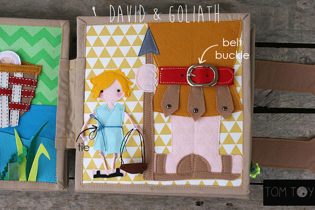 Bible quiet book, church busy book, handmade fabric Bible story