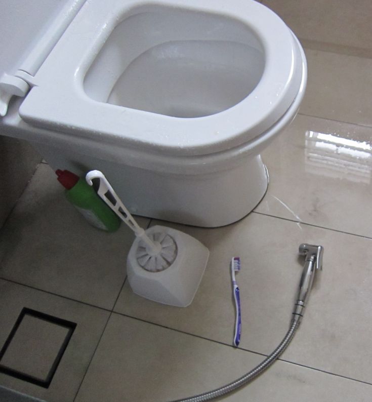 Reuse old toothbrush clean toilet bowl Enviroman Says An