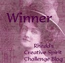 Rhedd's Creative Spirit challenge 1