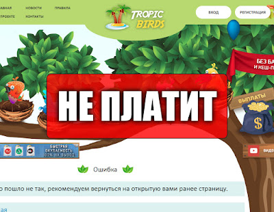 Скриншоты выплат с игры tropic-birds.biz Скриншоты выплат с игры tropic-birds.biz