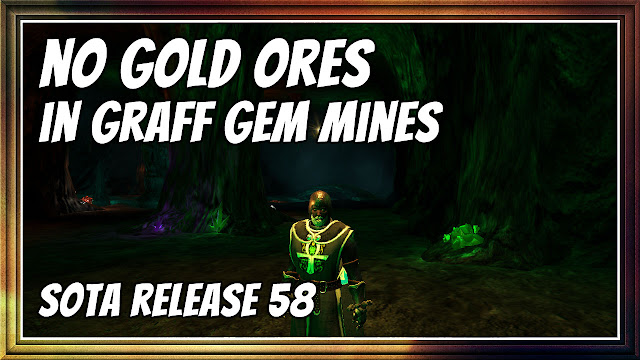 Shroud of the Avatar Release 58 • No Gold Ores In Graff Gem Mines