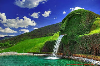 Beautiful Green Water Fall Wallpapers Natural