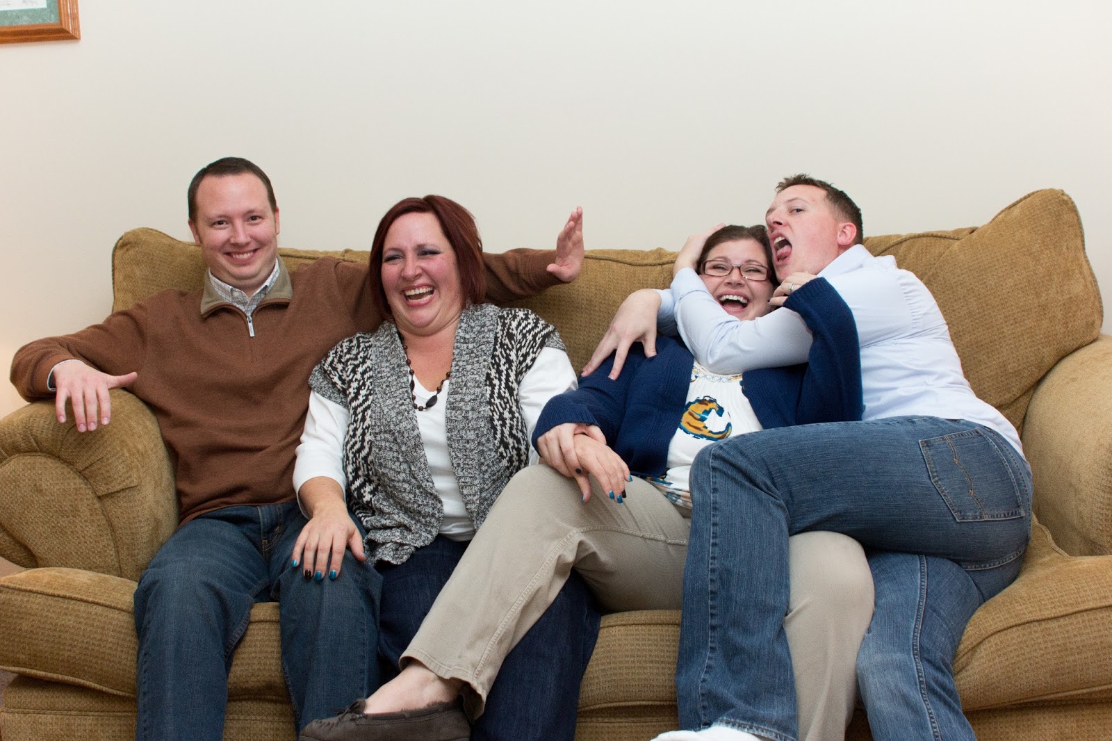 Cottrell Family Cottrell Sibling Picture Time, Winter 2012