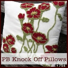 hd pottery+barn+pillow+knock+off