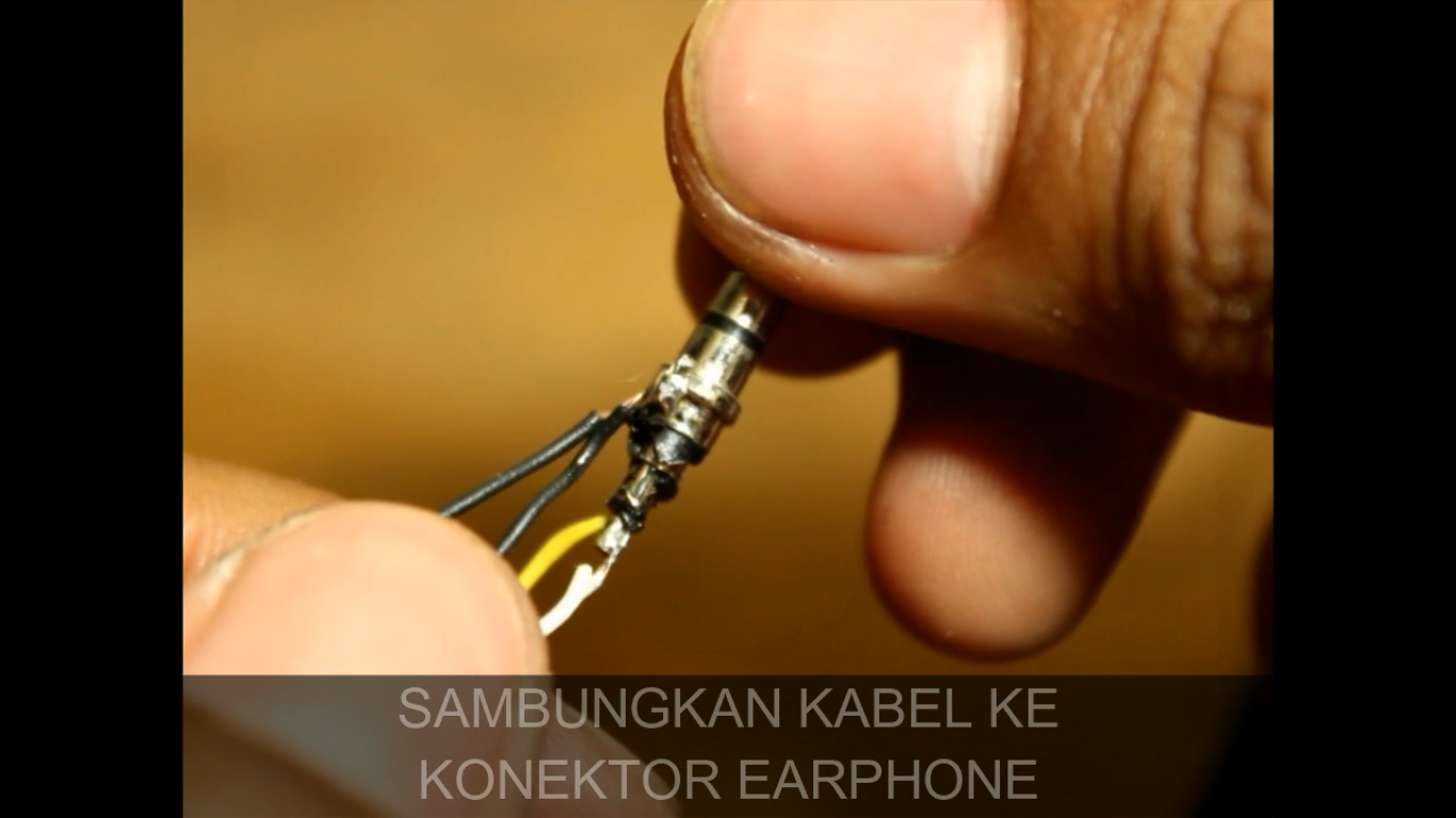 Mr Sottong Cara Membuat Kabel Jack Audio Dari Earphone Bekas