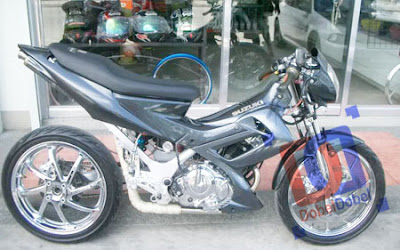 Modifkasi Satria Fu Jari-Jari