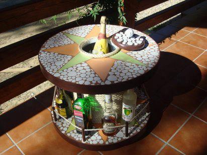 INGENIANDO: 18 IDEAS PARA CONSTRUIR MESAS DE CENTRO CON CARRETES DE MADERA