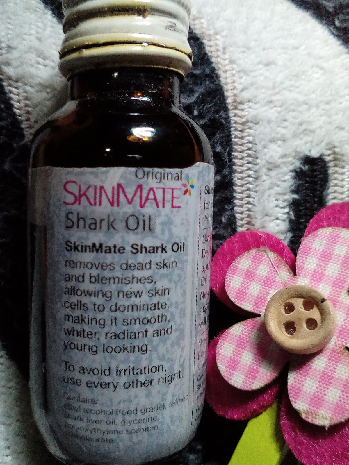 lets try things out Skin Mate Shark Oil review